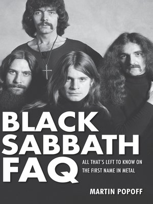 cover image of Black Sabbath FAQ